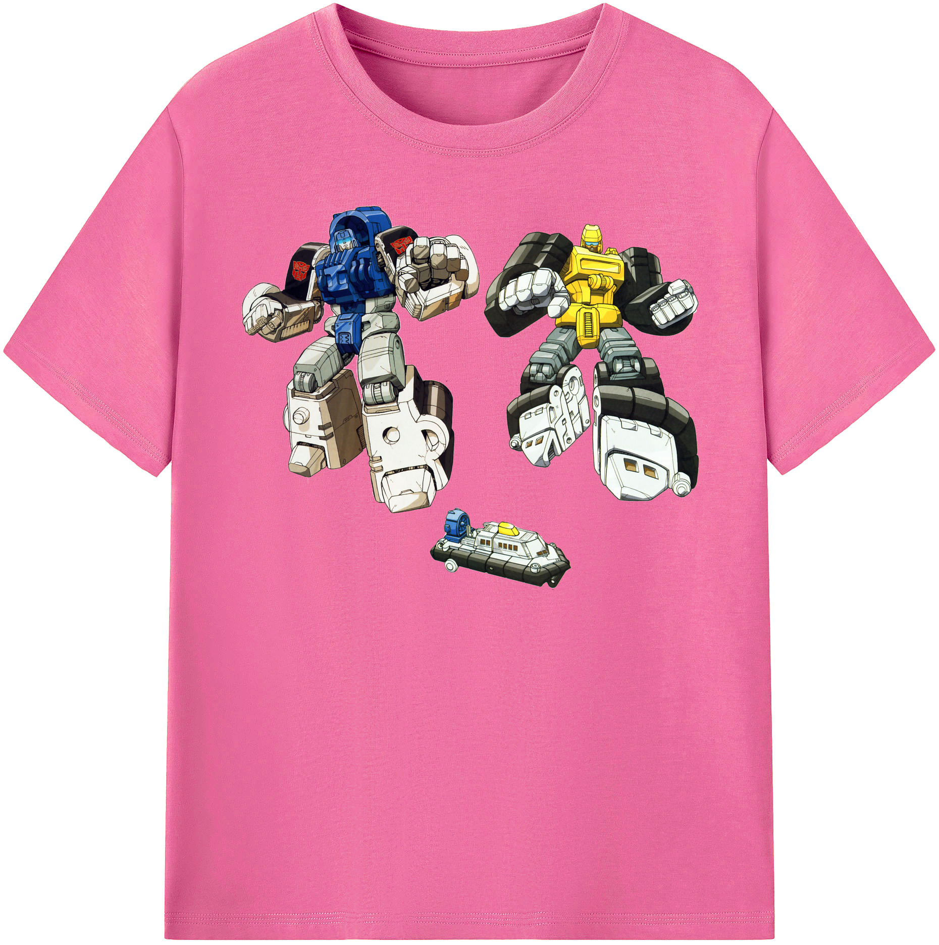 （画像用）  レディースカジュアルプリントTシャツ（綿100％）